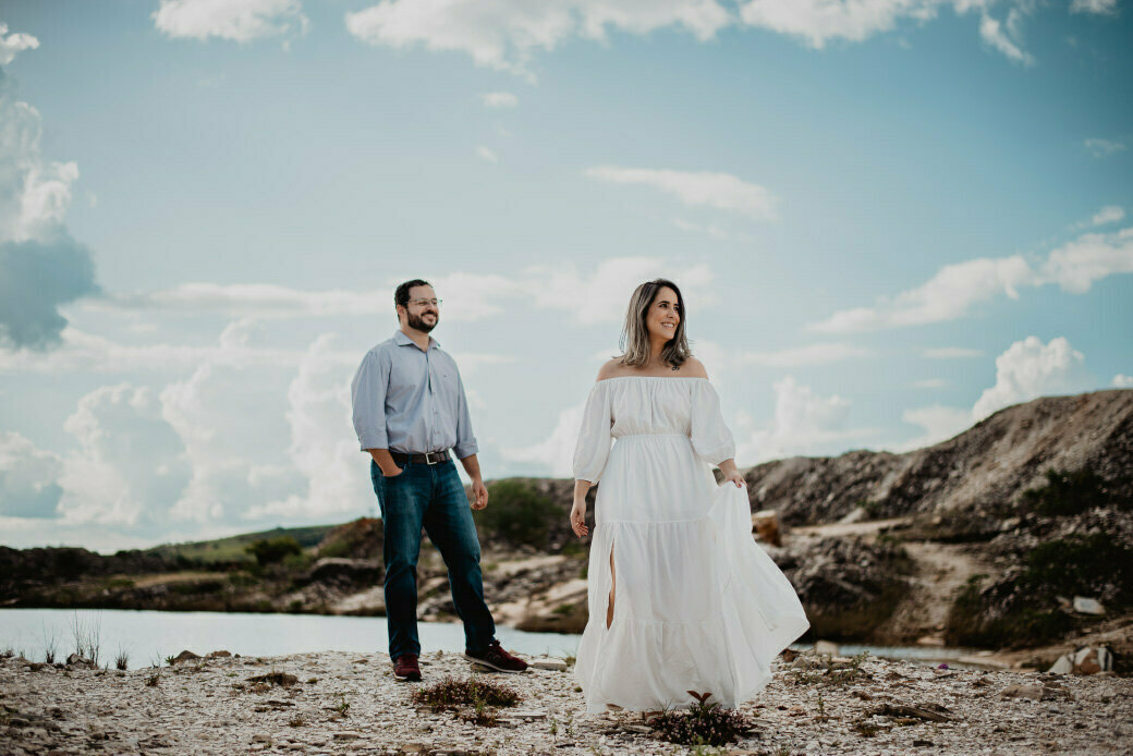 Ensaio Pre Casamento de Jessica e Kalil na Pedreira Lagoa Azul