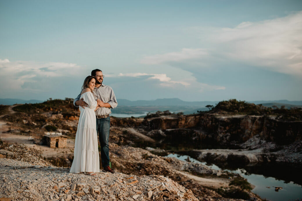 Foto Ensaio Pre Casamento de Jessica e Kalil na Pedreira Lagoa Azul Foto Ensaio Pre Casamento de Jessica e Kalil na Pedreira Lagoa Azul - Imagem 16